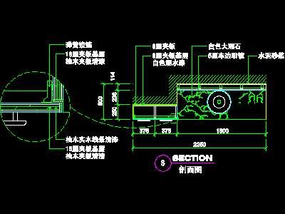 3例复式实例、现代简约场景cad详图素材20080...