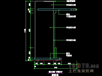 填单台、柱子、营业厅门面实套装修施工图纸、详图15...